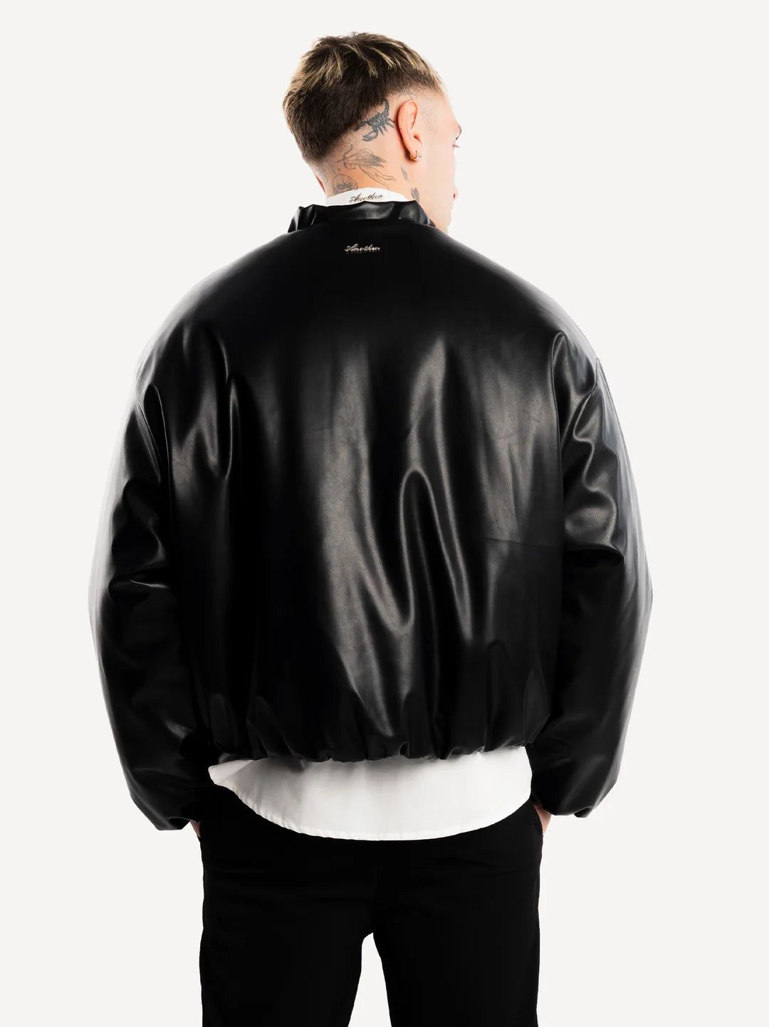 ANOTHER COTTON LAB ANOTHER VEGAN BOMBER JACKET BLACK Bild 3
