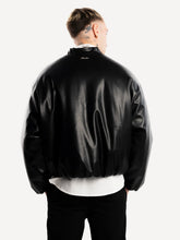 Lade das Bild in den Galerie-Viewer, ANOTHER COTTON LAB ANOTHER VEGAN BOMBER JACKET BLACK Bild 3
