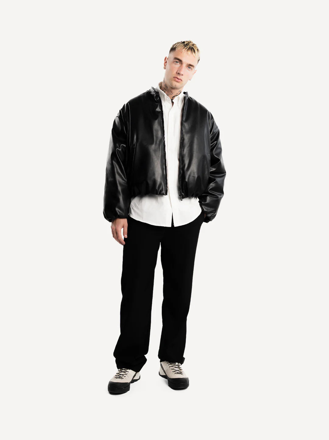 ANOTHER COTTON LAB ANOTHER VEGAN BOMBER JACKET BLACK Bild 6