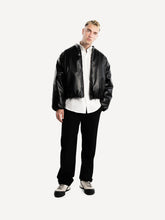 Lade das Bild in den Galerie-Viewer, ANOTHER COTTON LAB ANOTHER VEGAN BOMBER JACKET BLACK Bild 6
