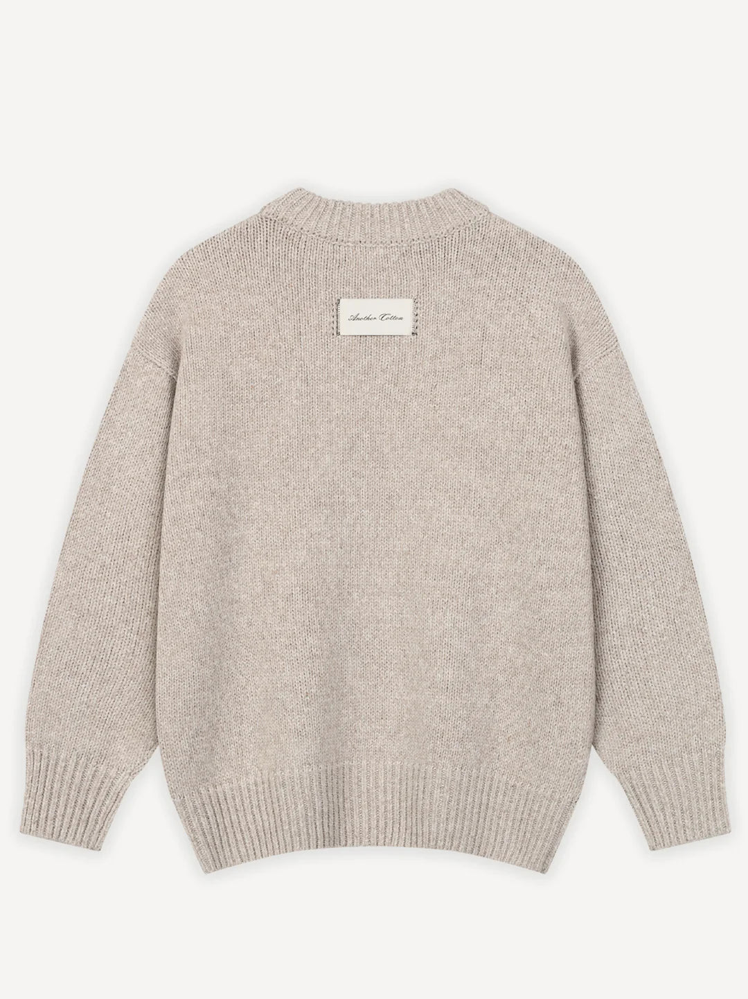 ANOTHER COTTON LAB ANOTHER YANKEE KNIT SWEATER BEIGE Bild 3