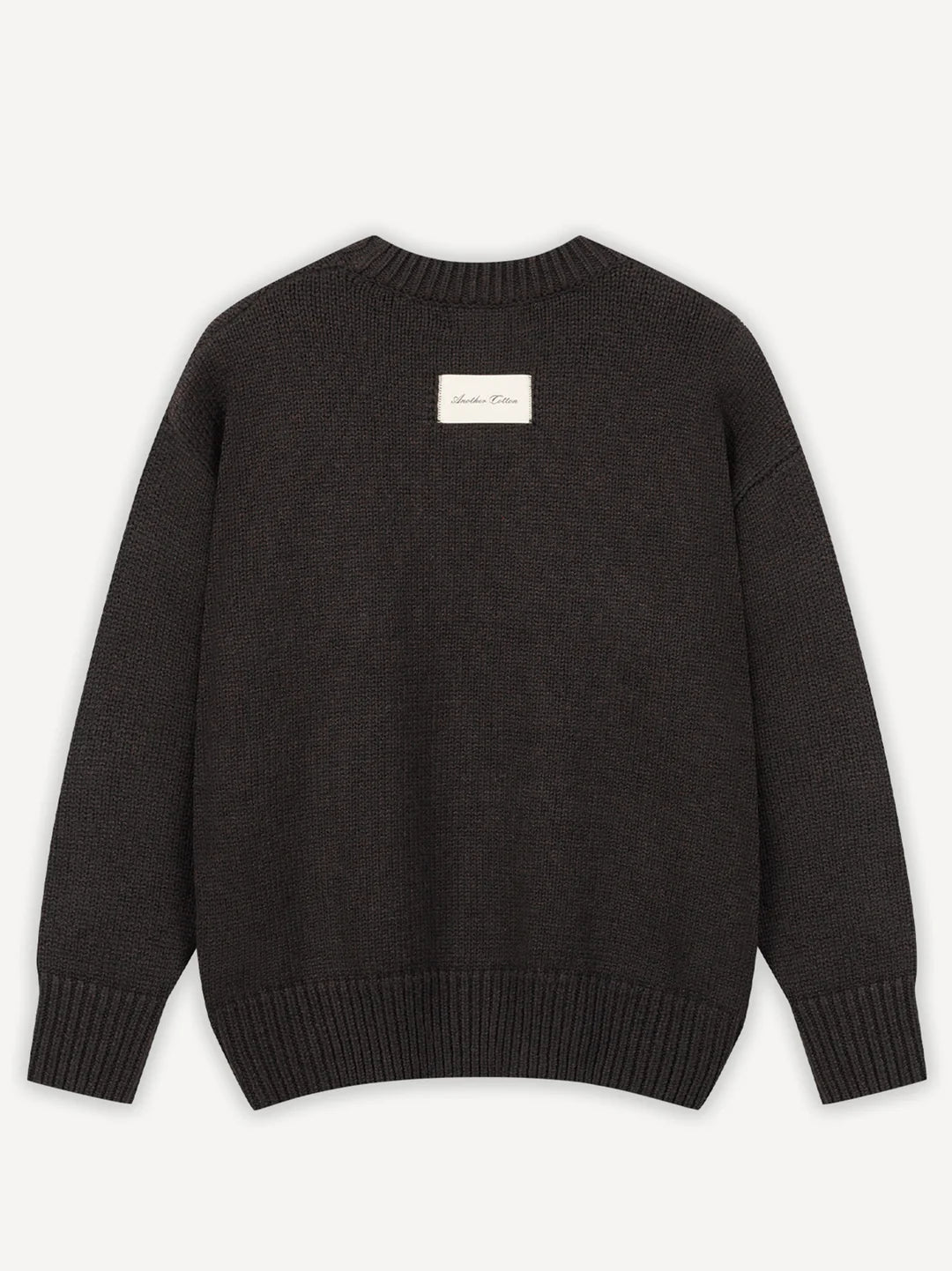 ANOTHER COTTON LAB ANOTHER YANKEE KNIT SWEATER BROWN Bild 2