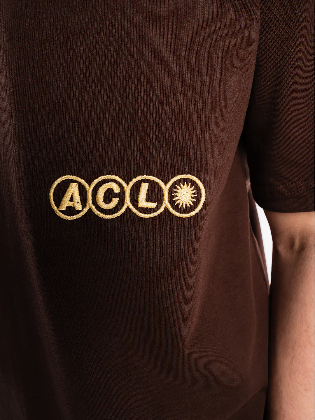 ANOTHER COTTON LAB  Carrer Del Sol T-Shirt BROWN Bild 4