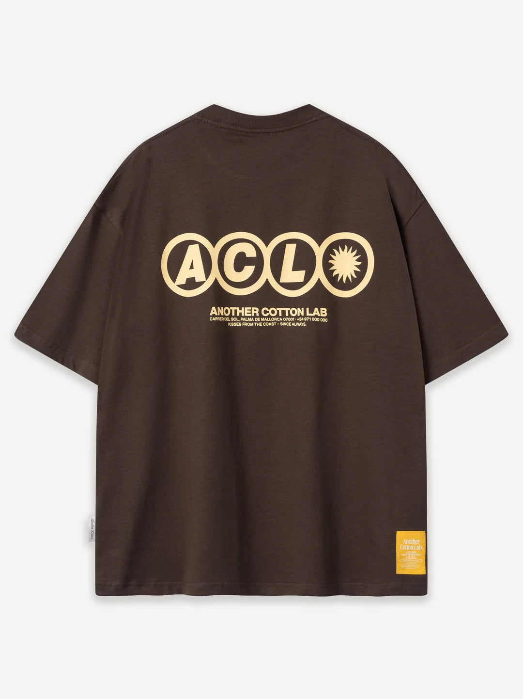 ANOTHER COTTON LAB  Carrer Del Sol T-Shirt BROWN Bild 6