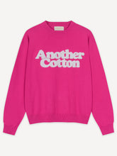 Lade das Bild in den Galerie-Viewer, ANOTHER COTTON LAB CHENILLE OVERSIZE KNIT SWEATSHIRT PINK Bild 1
