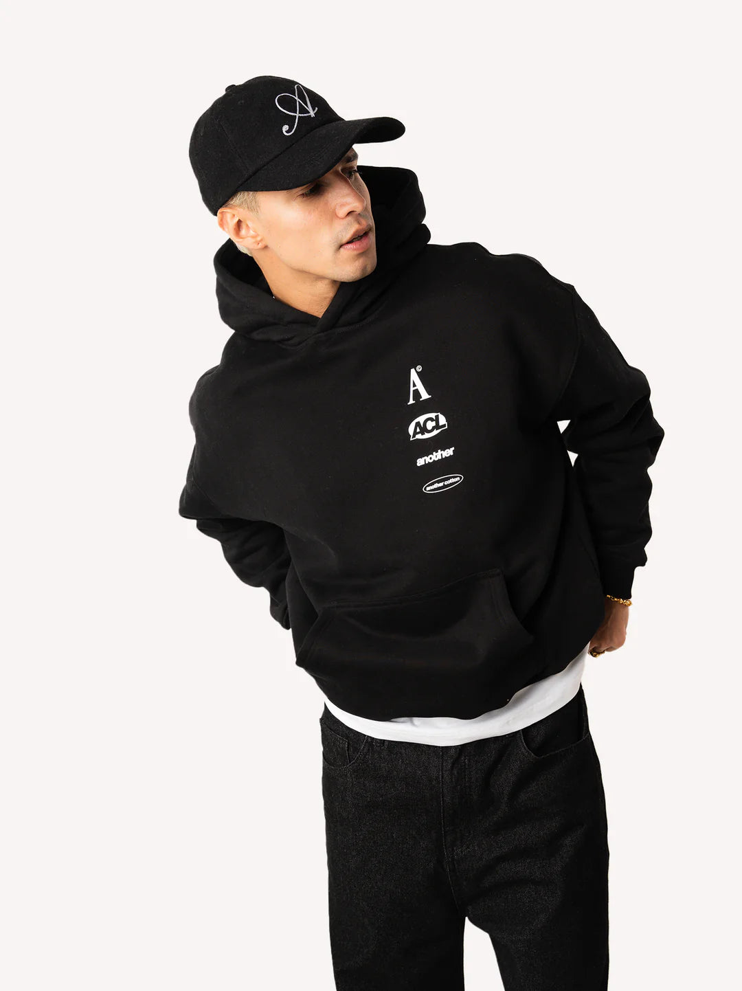 ANOTHER COTTON LAB COFFEE & WORKOUT OVERSIZED HOODIE GREY Bild 4
