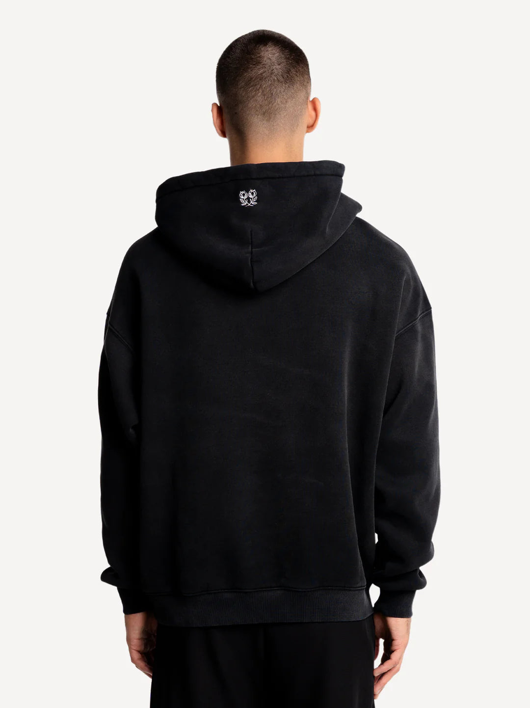 ANOTHER COTTON LAB COLLEGE WASHED HOODIE BLACK Bild 2