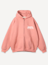 Lade das Bild in den Galerie-Viewer, ANOTHER COTTON LAB HANGOVER BREAKFAST ZIP HOODIE PINK Bild 5
