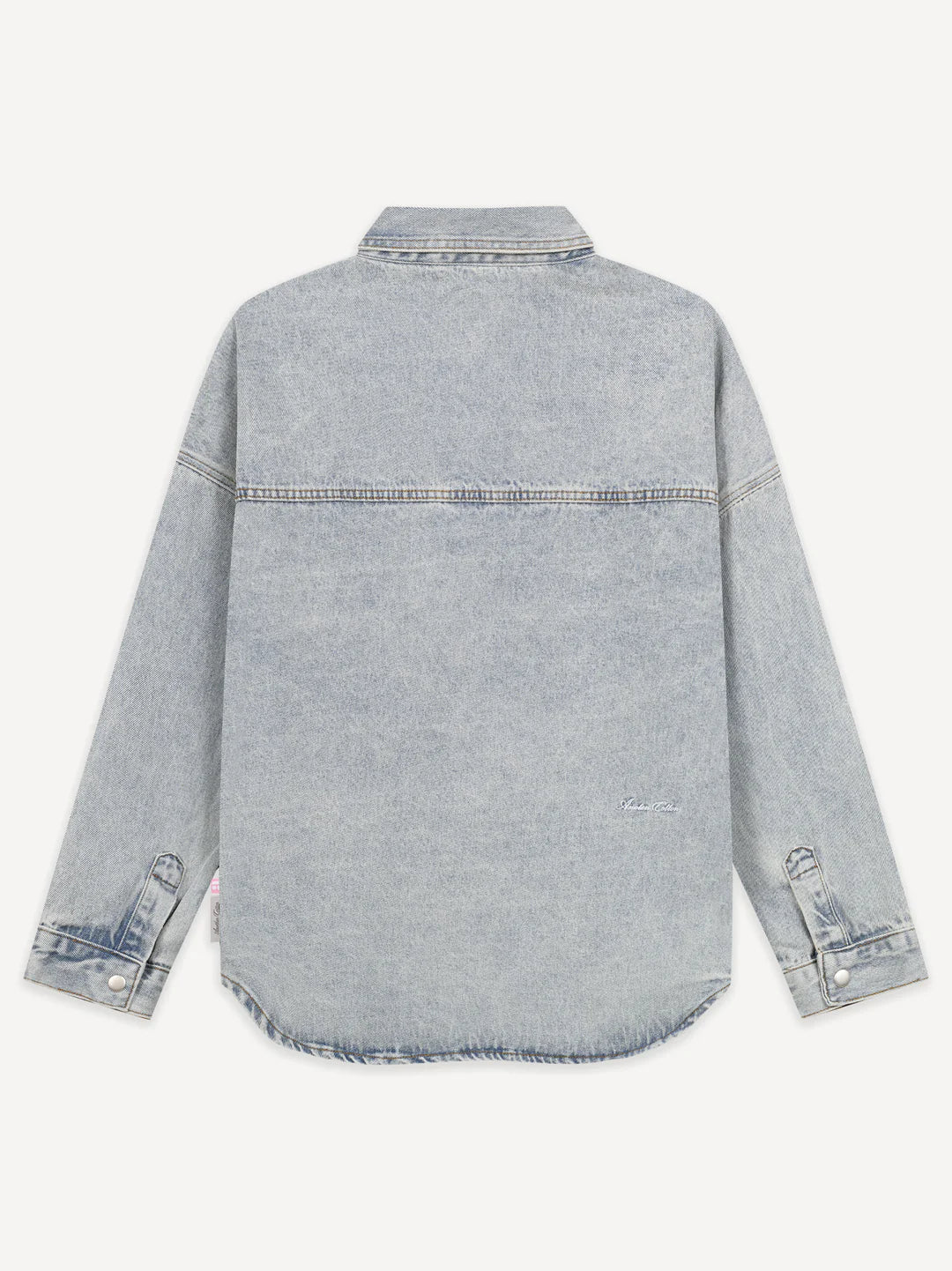 ANOTHER COTTON LAB JEANS OVERSIZED SHIRT JACKET BLUE Bild 4