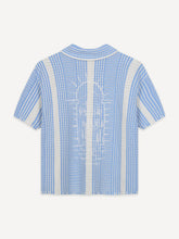 Lade das Bild in den Galerie-Viewer, ANOTHER COTTON LAB MESH KNIT SUMMER SHIRT BLUE Bild 3
