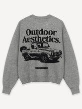 Lade das Bild in den Galerie-Viewer, ANOTHER COTTON LAB OUTDOOR AESTHETICS KNIT SWEATER GREY Bild 5
