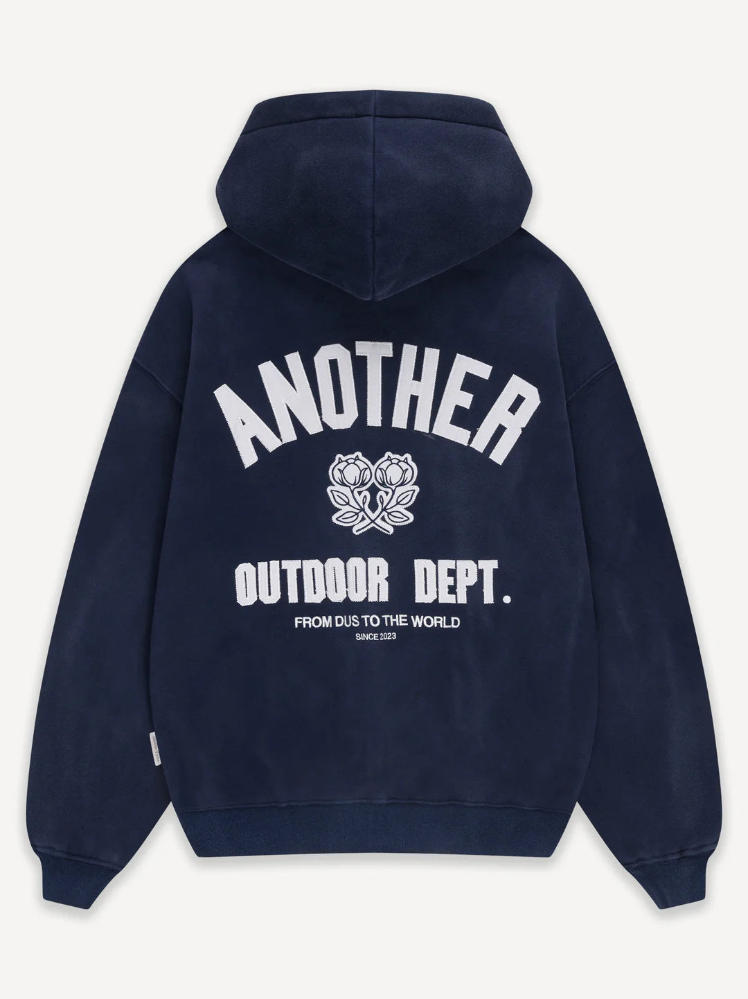 ANOTHER COTTON LAB OUTDOOR DEPT. WASHED ZIP HOODIE BLUE Bild 1
