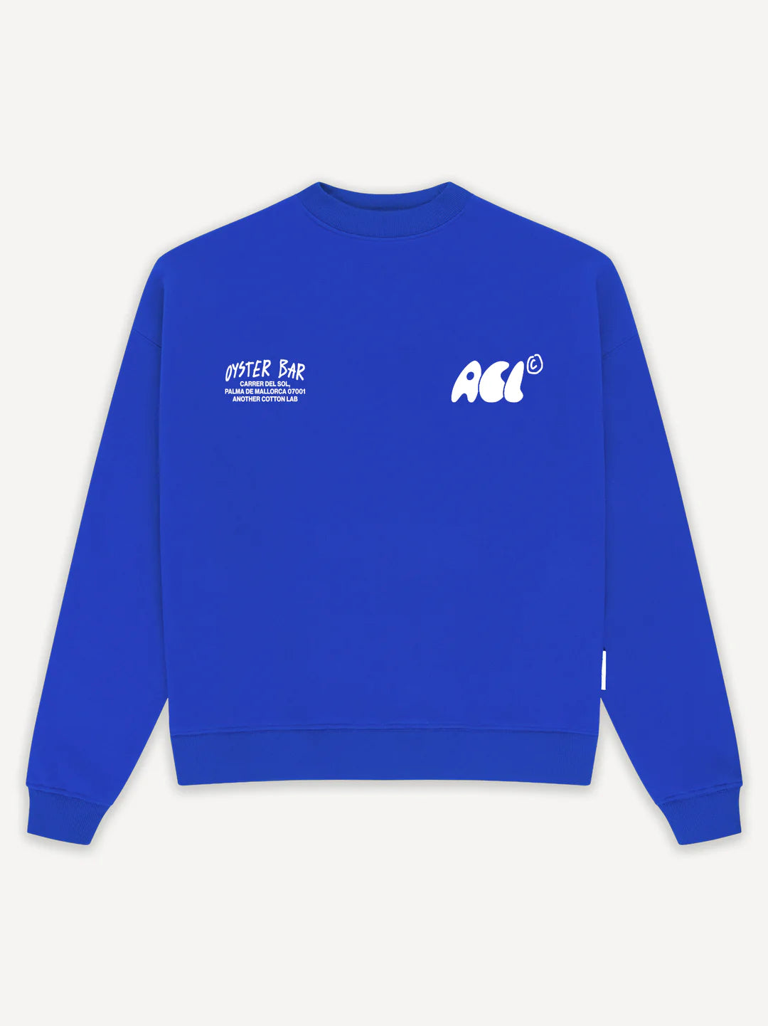 ANOTHER COTTON LAB Oyster Bar Sweatshirt BLUE Bild 5