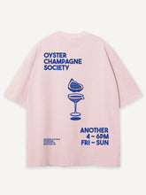 Lade das Bild in den Galerie-Viewer, ANOTHER COTTON LAB OYSTER &amp; CHAMPAGNE T-SHIRT PINK Bild 1
