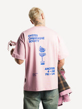 Lade das Bild in den Galerie-Viewer, ANOTHER COTTON LAB OYSTER &amp; CHAMPAGNE T-SHIRT PINK Bild 2
