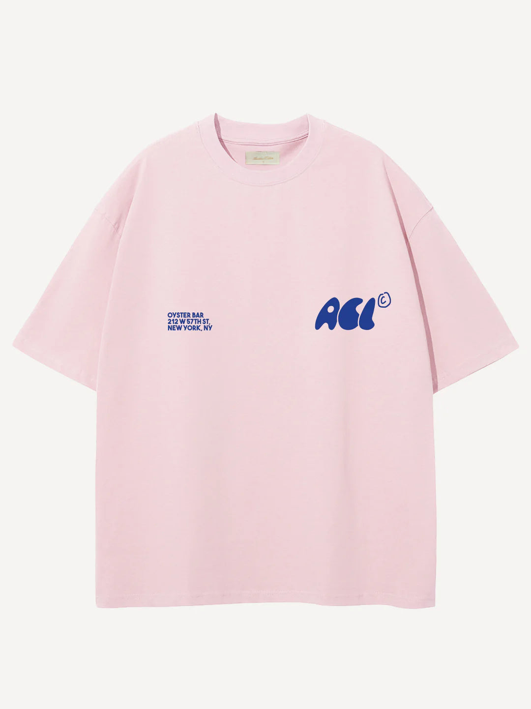 ANOTHER COTTON LAB OYSTER & CHAMPAGNE T-SHIRT PINK Bild 5