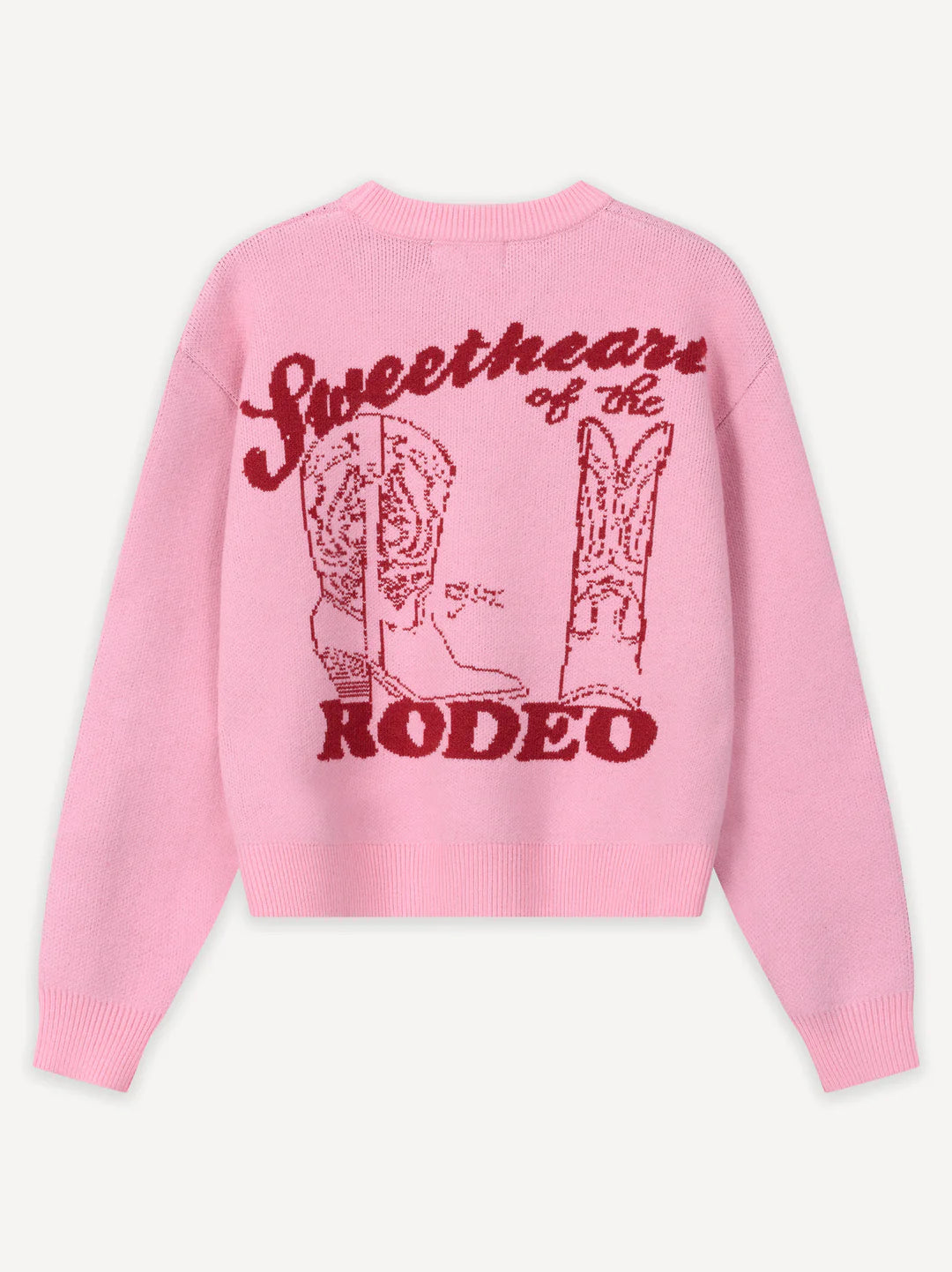 ANOTHER COTTON LAB RODEO KNIT SWEATER PINK Bild 3
