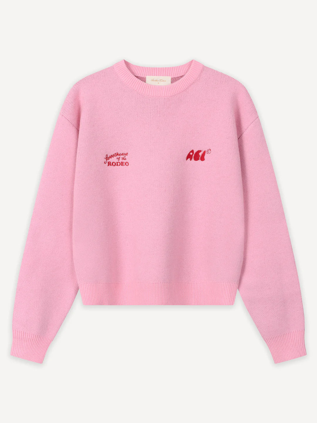 ANOTHER COTTON LAB RODEO KNIT SWEATER PINK Bild 4