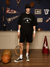 Lade das Bild in den Galerie-Viewer, ANOTHER COTTON LAB SPORTS WAFFLE T-SHIRT BLACK Bild 2
