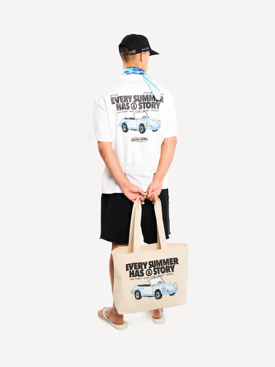 ANOTHER COTTON LAB SUMMER STORY T-SHIRT WHITE Bild 3