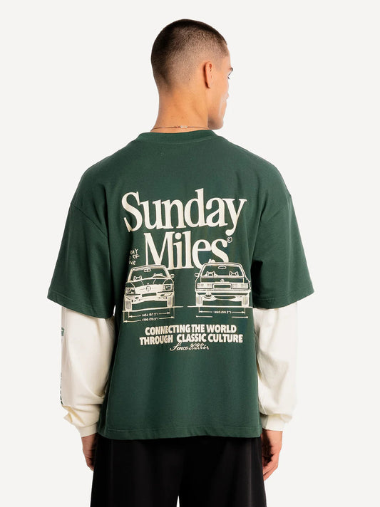 ANOTHER COTTON LAB SUNDAY MILES DOUBLE LAYER LONGSLEEVE WHITE Bild 1