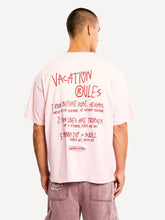 Lade das Bild in den Galerie-Viewer, ANOTHER COTTON LAB Vacation Rules T-Shirt PINK Bild 4
