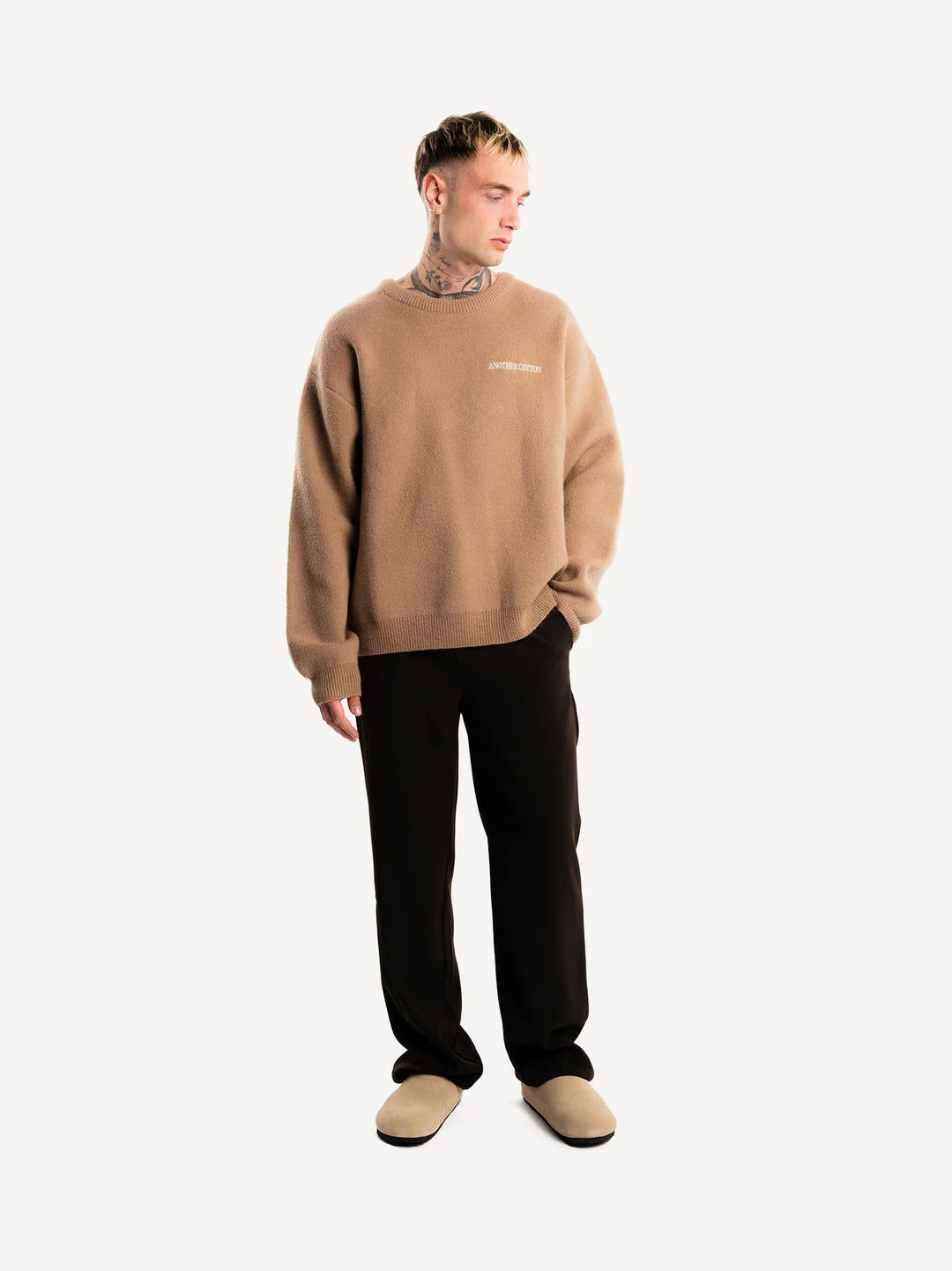 ANOTHER COTTON LAB WHO SAYS KNIT SWEATER BROWN Bild 2