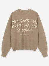 Lade das Bild in den Galerie-Viewer, ANOTHER COTTON LAB WHO SAYS KNIT SWEATER BROWN Bild 4
