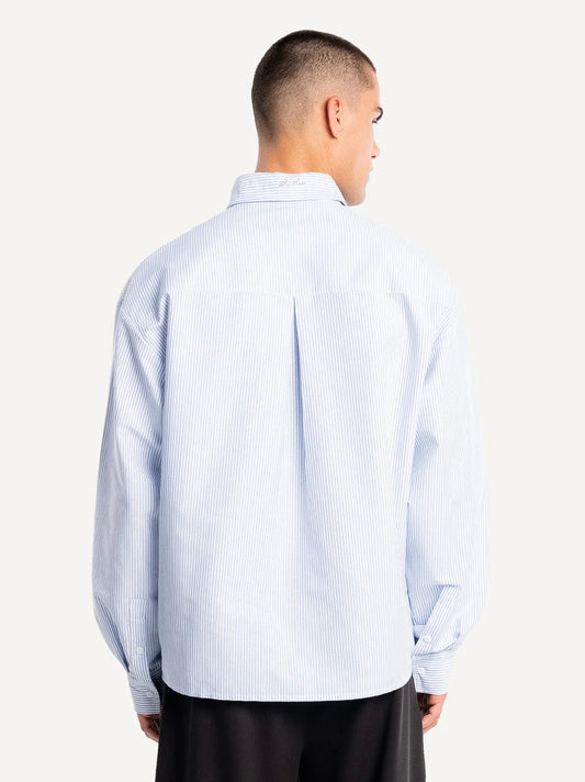ANOTHER COTTON LAB WRAPPED IN LUXURY SHIRT BLUE Bild 2