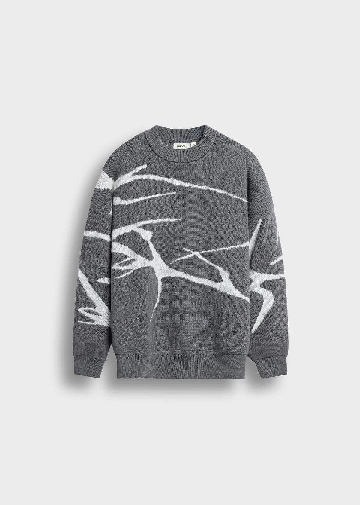 Jacquard Knit Sweater GREY GREY Bild 4