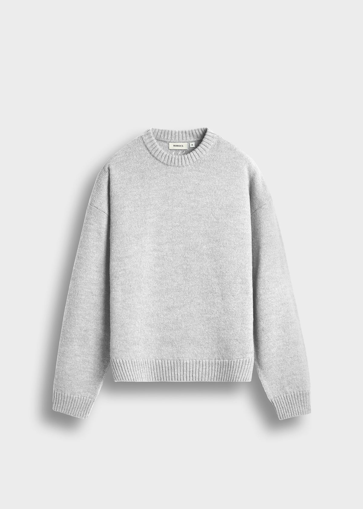 Knit Crewneck Sweater LIGHT GREY LIGHT GREY Bild 4