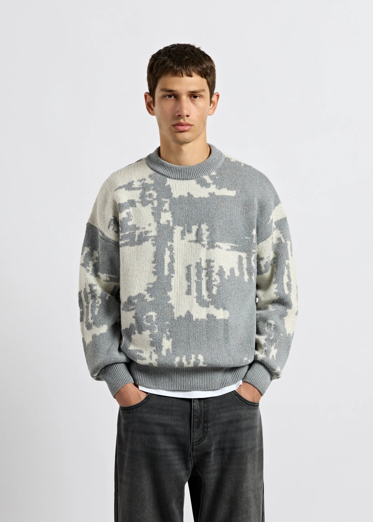 Knit Sweater GREY GREY Bild 1