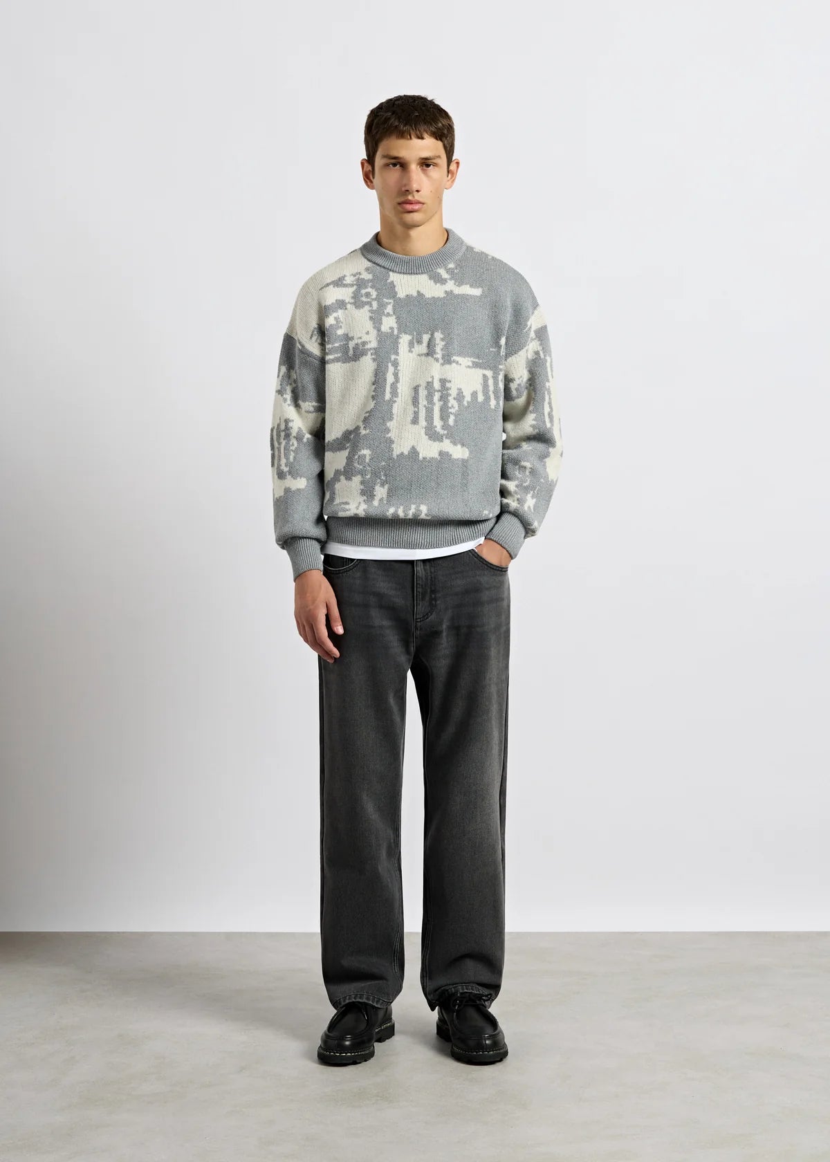 Knit Sweater GREY GREY Bild 2