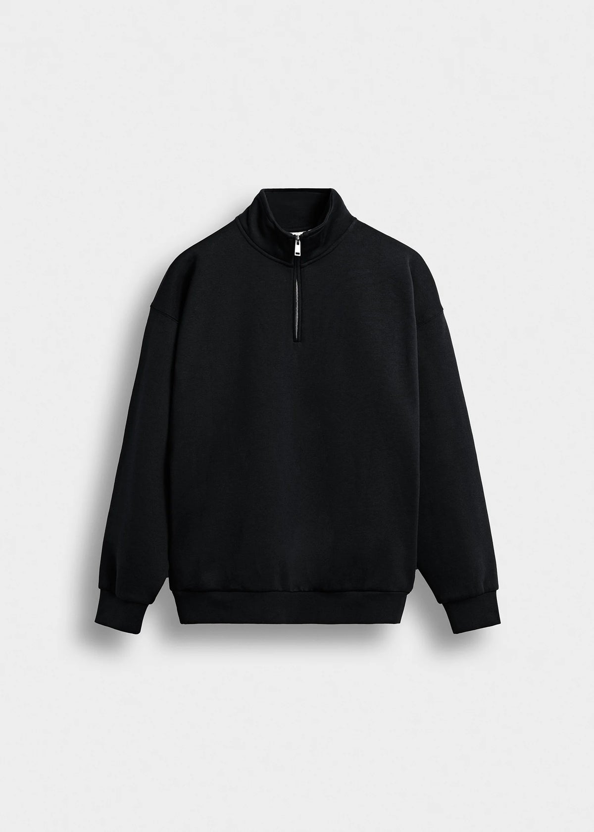 Oversize Mock Neck Sweater BLACK BLACK Bild 4