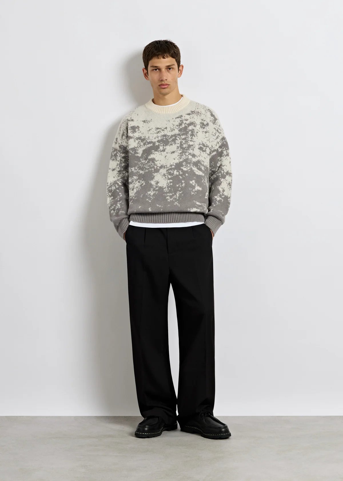 Pixel Knit Sweater GREY GREY Bild 2