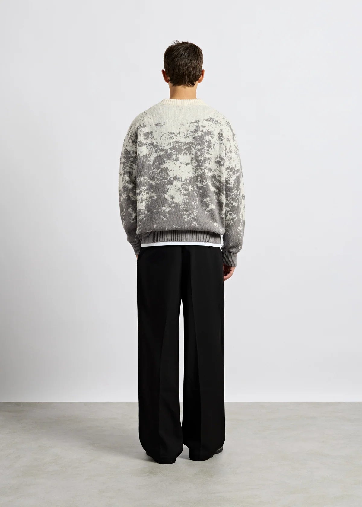 Pixel Knit Sweater GREY GREY Bild 3