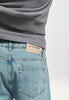 2Y STUDIOS ARUN OPEN HEM STRAIGHT JEANS SAND BLUE