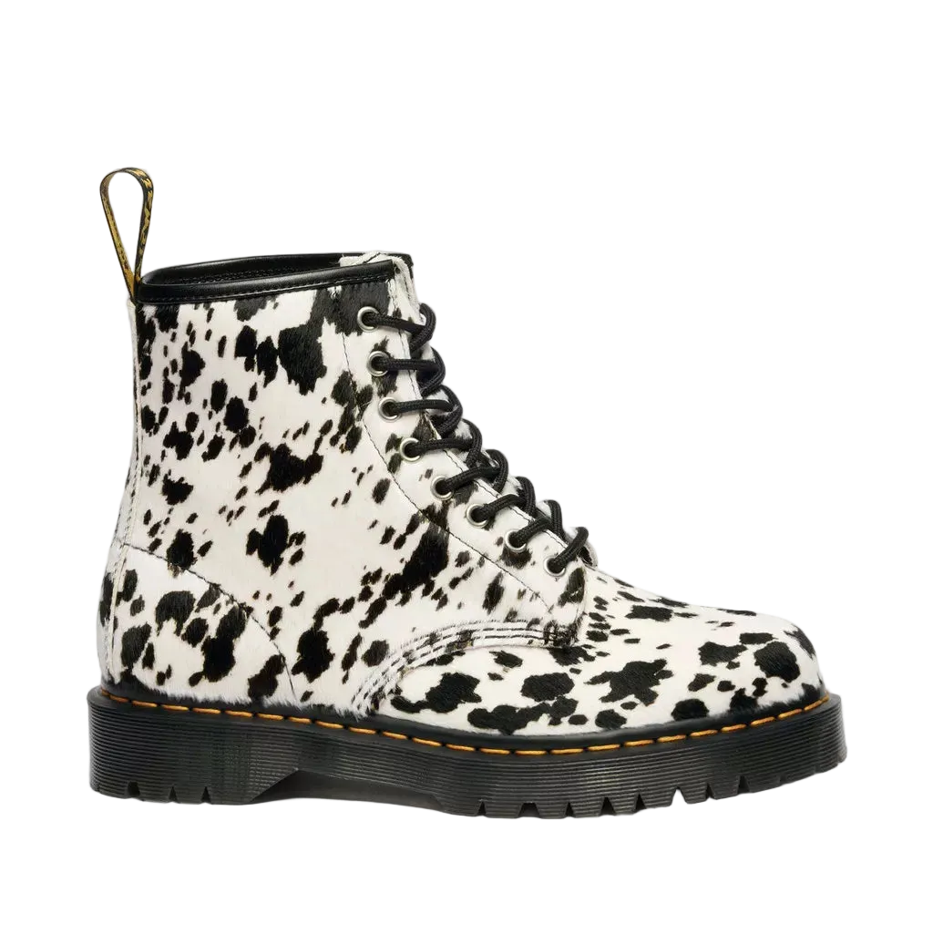 DR. MARTENS 1460 BEX DALMATINER HAIR ON CREAM+BLACK Bild 1