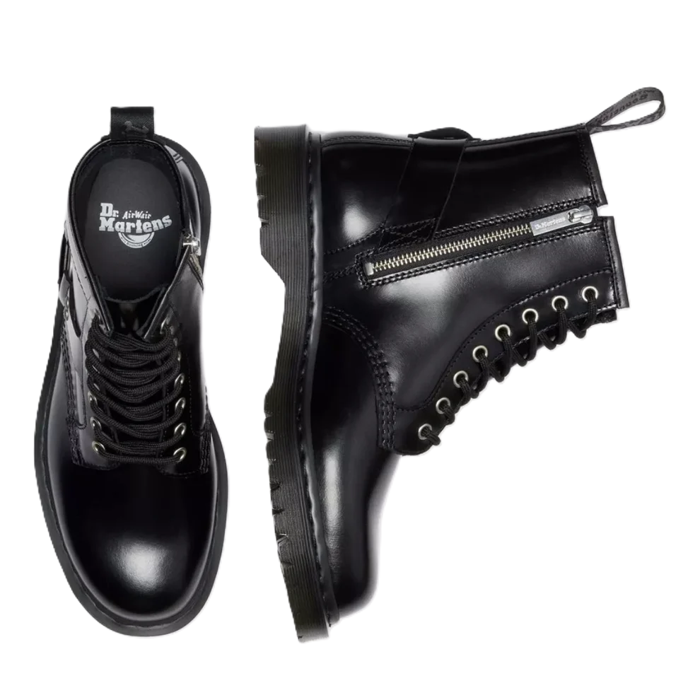 DR. MARTENS 1460 HARNESS BLACK ANALINE BLACK Bild 3