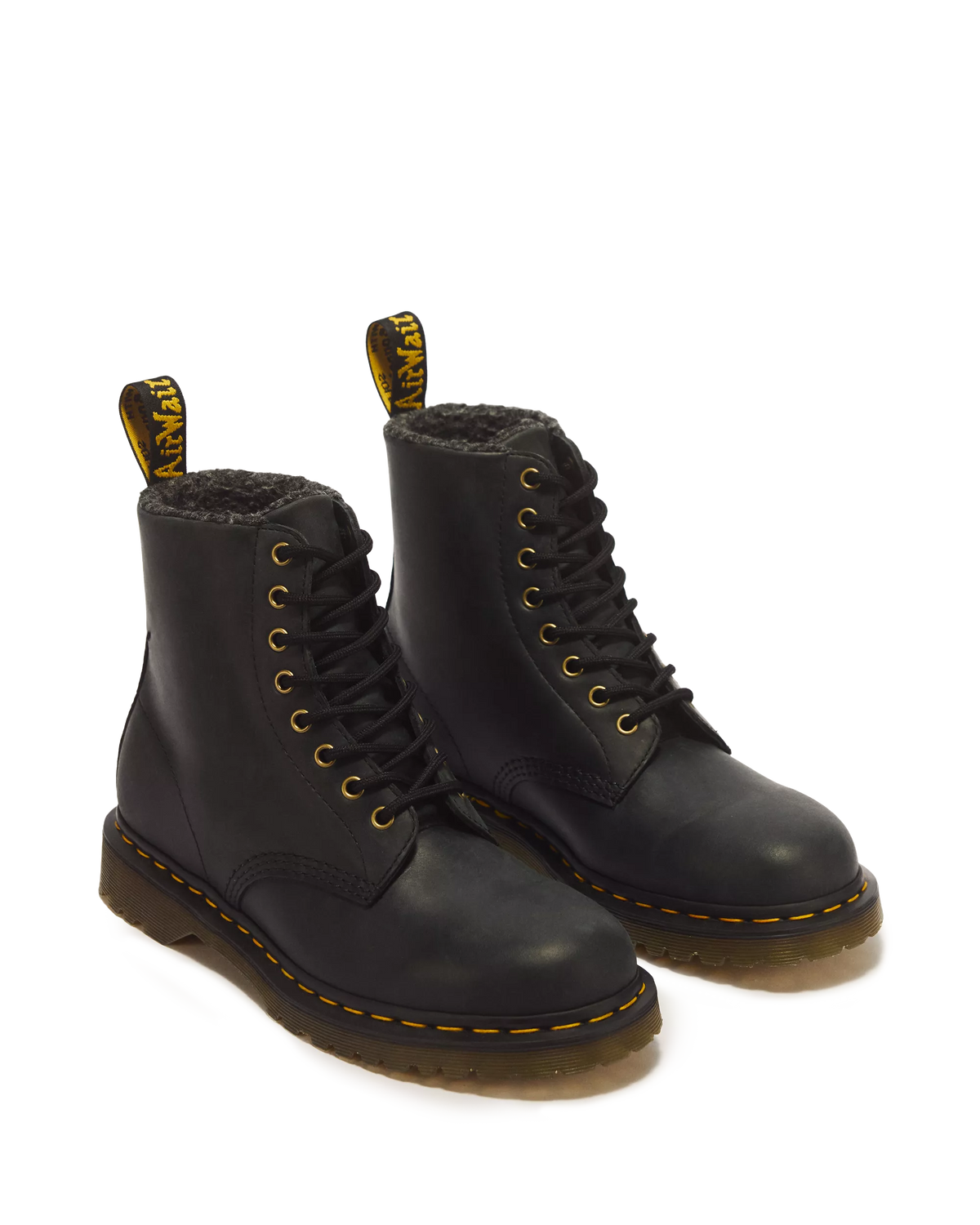 1460 Pascal gefüttert Black Crazy Horse BLACK Bild 2