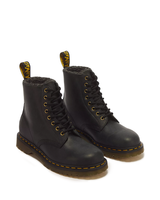 1460 Pascal gefüttert Black Crazy Horse BLACK Bild 2