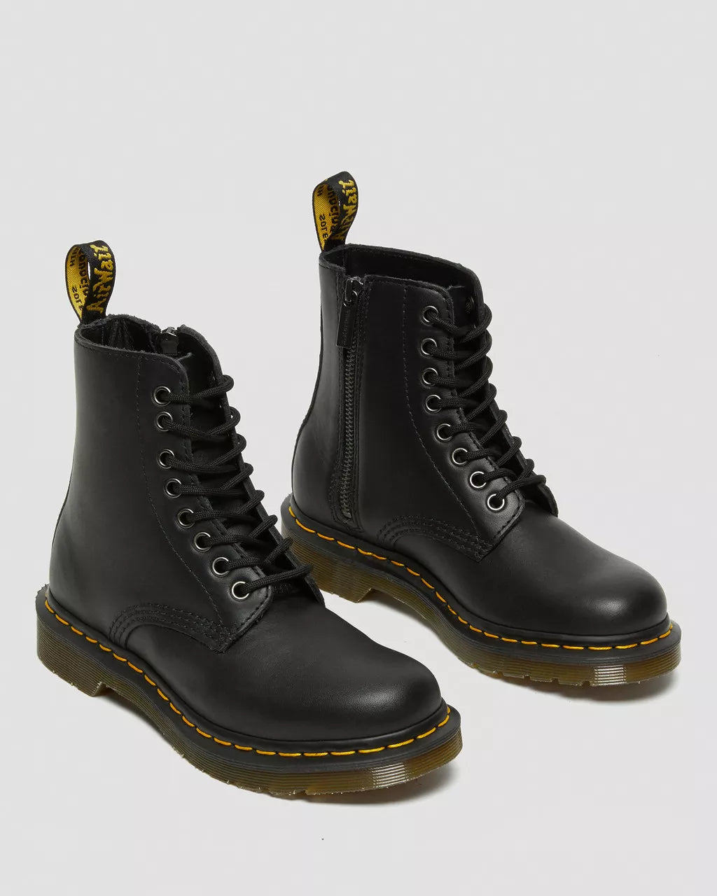 DR. MARTENS 1460 PASCAL NAPPA FRONT ZIP BLACK Bild 5