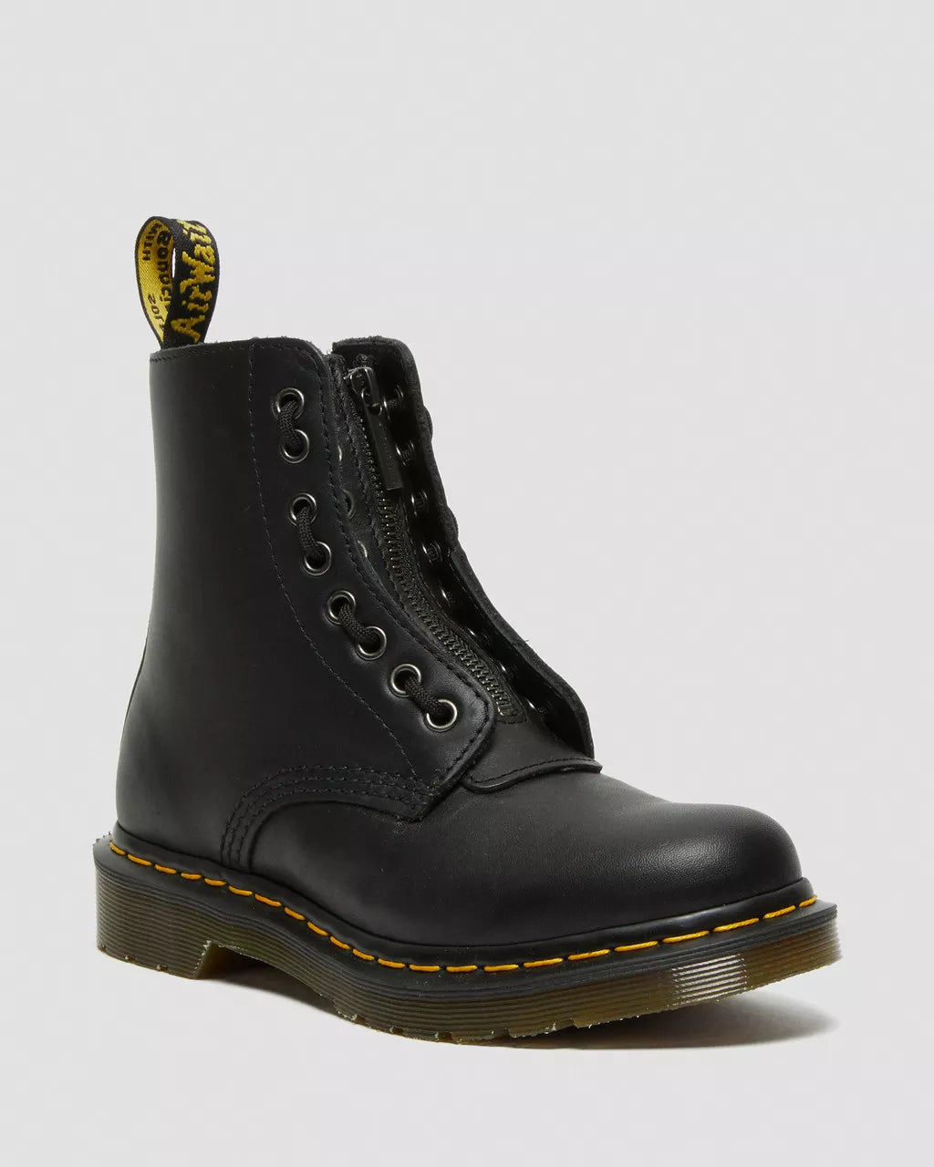 DR. MARTENS 1460 PASCAL NAPPA FRONT ZIP BLACK Bild 8