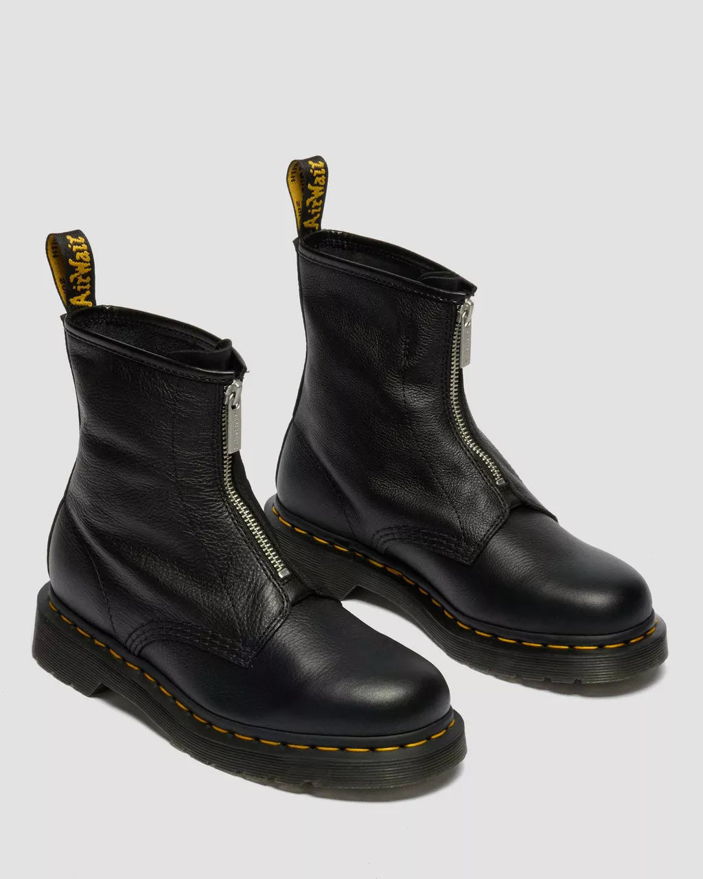 DR. MARTENS 1460 PASCAL VIRGINIA FRONT ZIP BLACK Bild 4
