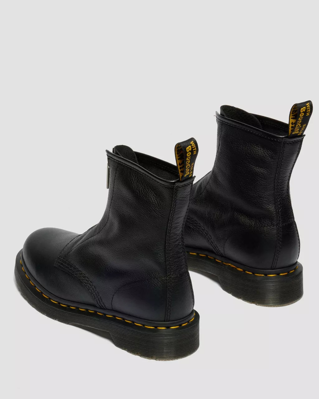 DR. MARTENS 1460 PASCAL VIRGINIA FRONT ZIP BLACK Bild 5