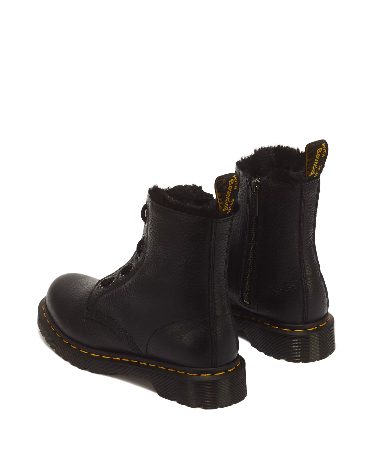 1460 Serena Zip gefüttert Black Milled Nappa BLACK Bild 7