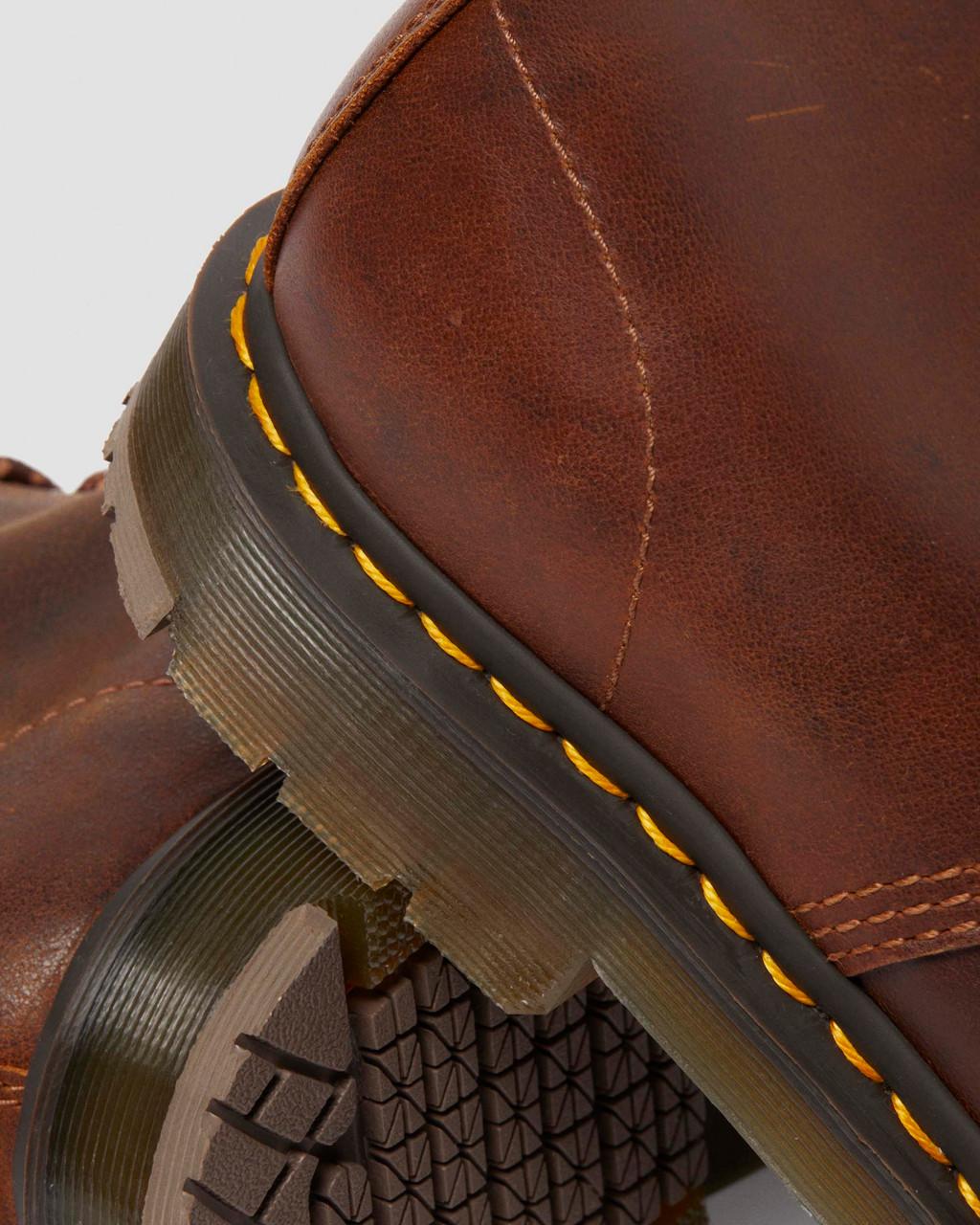 DR. MARTENS 1460 Slip Resistant DARK TAN PARKER LIFE SHIELD WP Bild 7