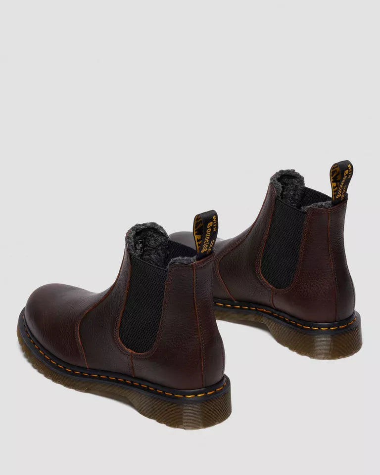 DR. MARTENS 2976 GRIZZLY LEDER CHELSEA BOOT DARK BROWN Bild 4