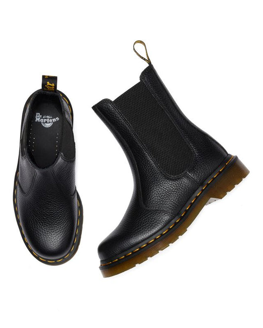 DR. MARTENS 2976 Hi Black Milled Nappa BLACK Bild 2