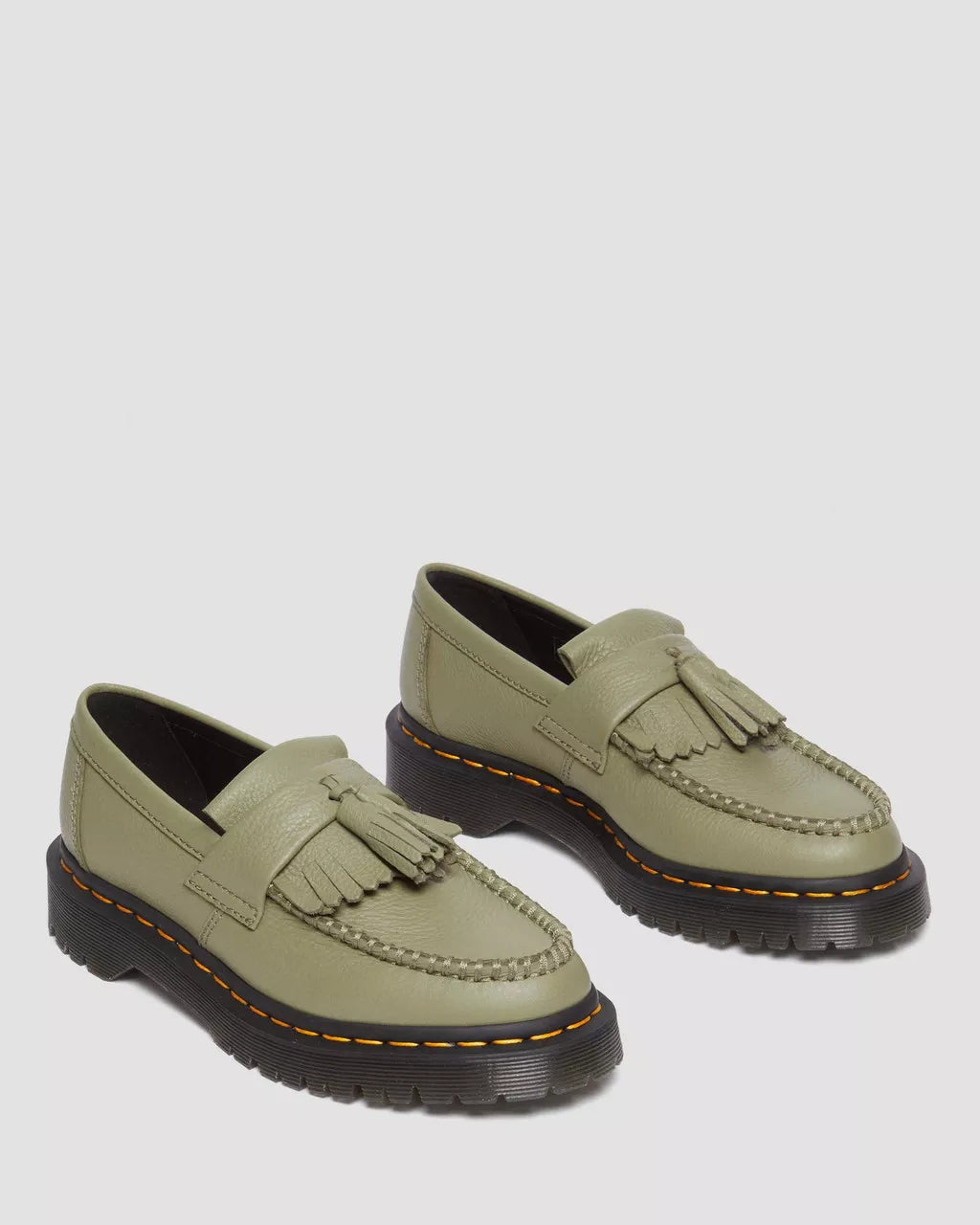 DR. MARTENS ADRIAN VIRGINIA TASSEL LOAFER MUTED OLIVE OLIVE CARRARA Bild 4